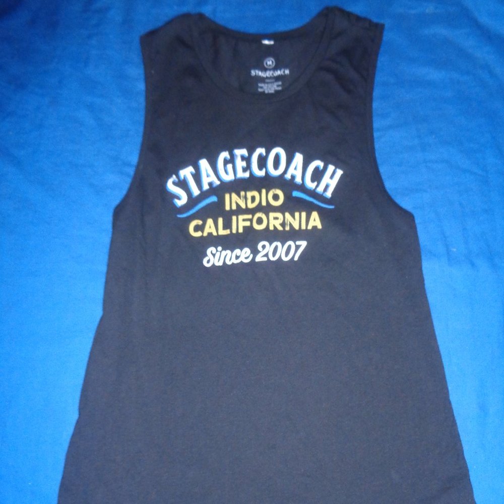2007 STAGECOACH Festival Tank Top Shirt Indio California April 26-28 Size Medium